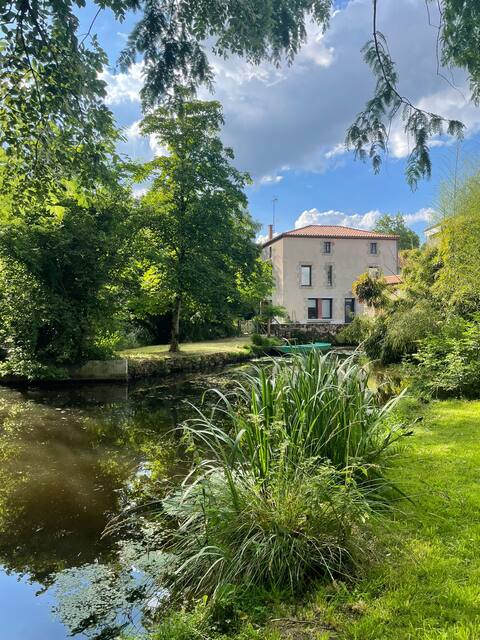 My grandfather's mill 25 min. away from Puy Du Fou