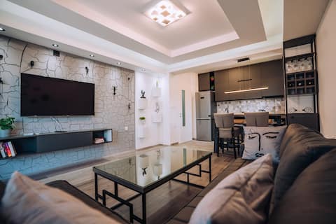 Grey Corner Apartment