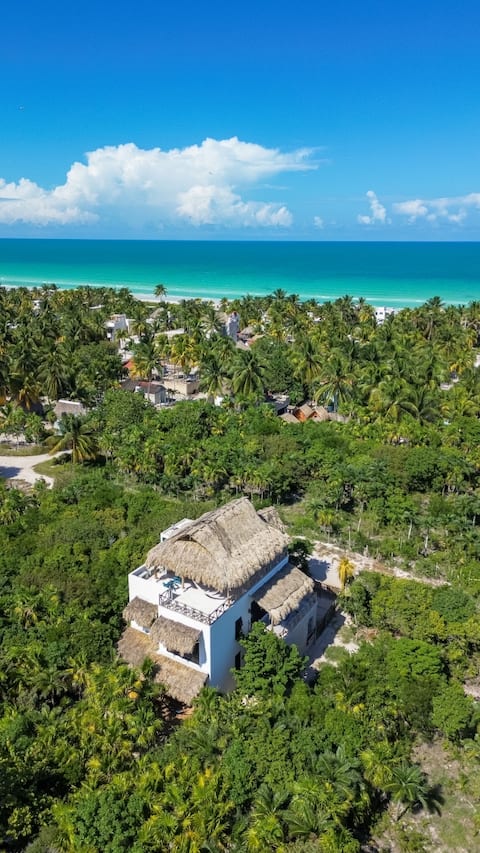 Top performing Airbnb: Hummingbird Studio at La Selvita in Yucatán