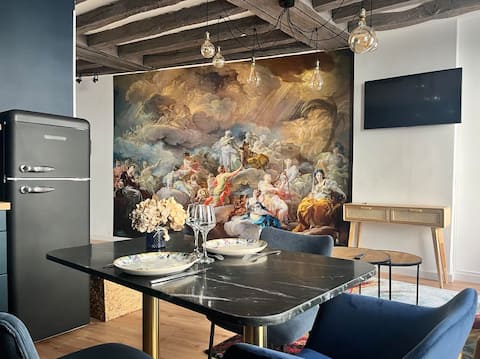 Top performing Airbnb: Baroque Elegance – T2 Premium in Angers