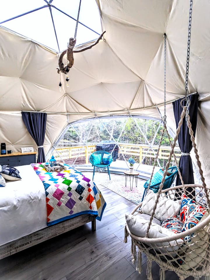 Bottle Cove Beach Dome (HST Inc) - Dome houses for Rent in Lark
