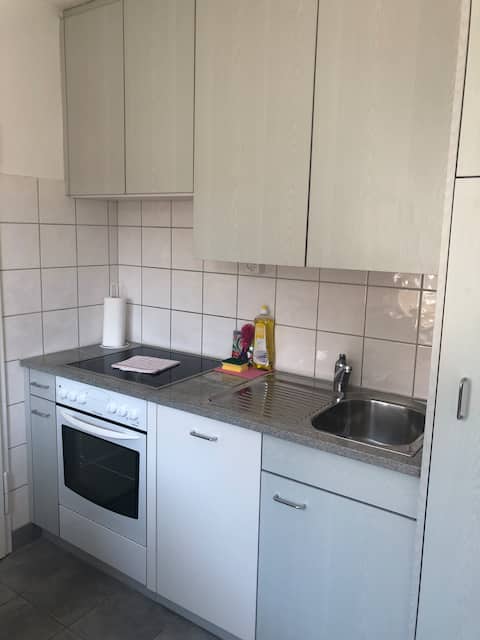 Successful Airbnb property: Big studio city center, quite - Marble 4 in Hirslanden