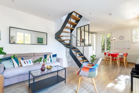 The sunny house - 3 bedrooms - RER B & Métro 4