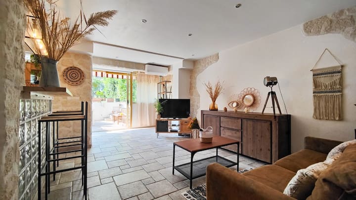 Cosy 2p Jardin / Proche Plages/parking /Animaux Ok - Villeneuve-Loubet