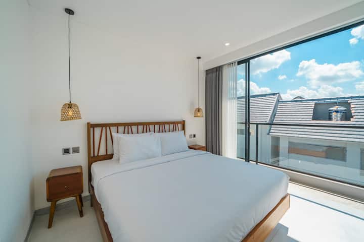 Villa Vantage 7 - חדר השינה בקומה העליונה 