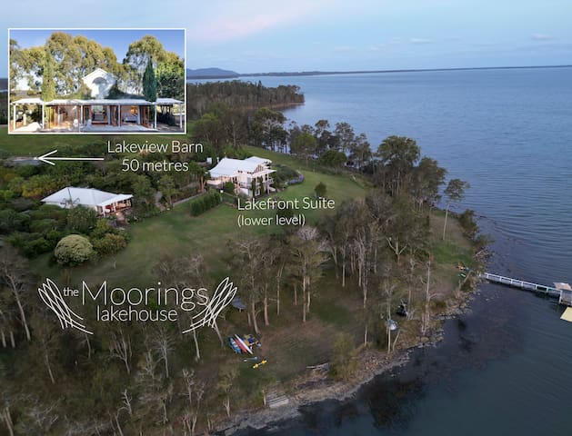 Lakefront Suite & Barn @ The Moorings Lakehouse gallery image 2