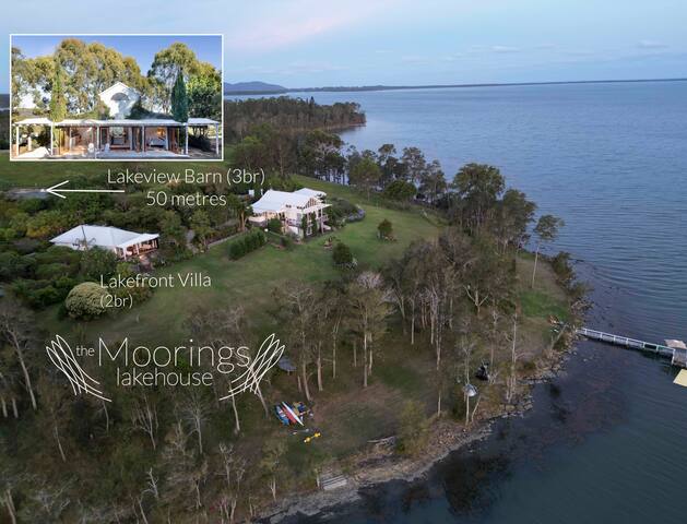 Lakefront Villa & Barn at The Moorings Lakehouse gallery image 3