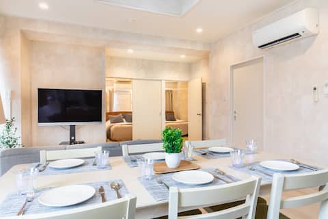 Penthouse with steam sauna/3 min from Azabujuban