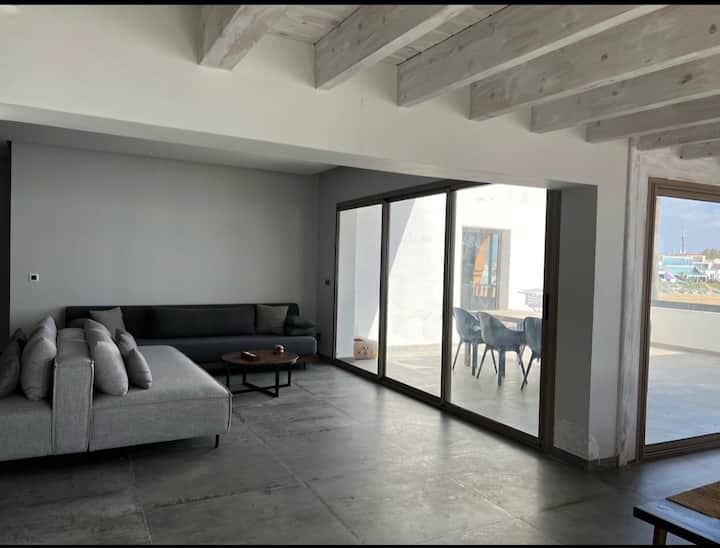 Stunning Beach House W. Sea View - Bouznika