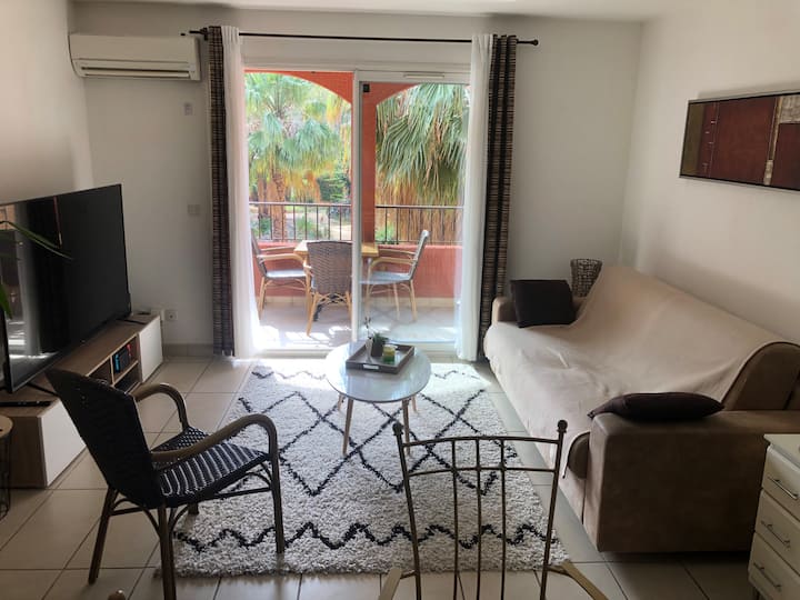 Appartement T2 Sécurisé Avec Parking - Sainte-Marie-la-Mer