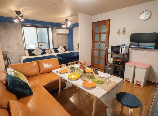 Monthly only｜新宿電車4分｜駅徒歩7分｜裏庭丨ハンモック｜8人丨コンビニ2分｜SHJ gallery image 4