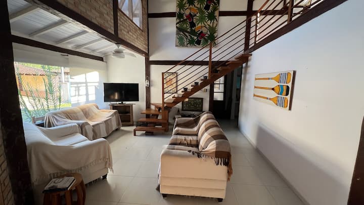 Casa C/ Piscina Em Ilhabela | Condomínio Fechado - イリャベラ