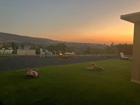 A sunset on the Gilboa Sublet