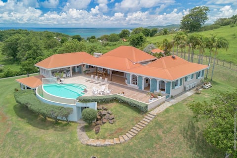 Villa Libellule, exceptional estate in Martinique