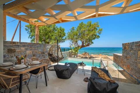 Milatos Seaside 1 - private pool