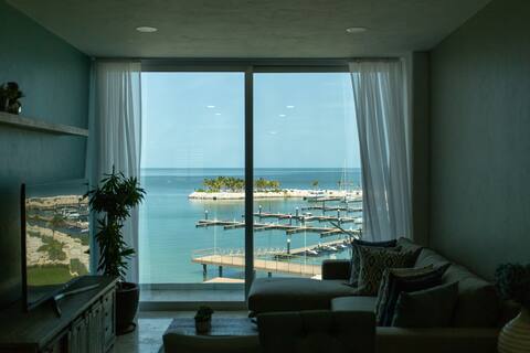 Beach apartment in Campeche Country Club 305