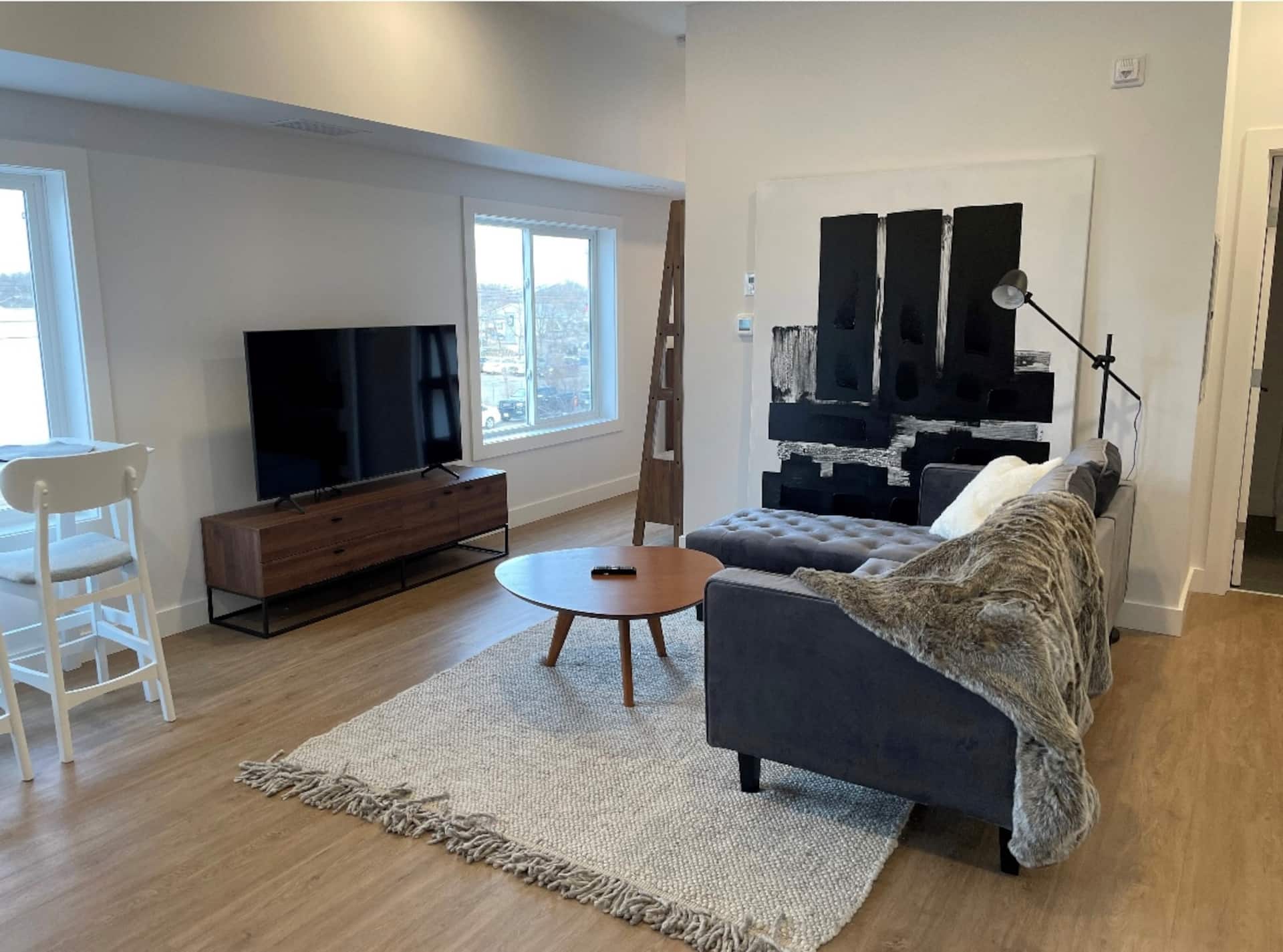 New open concept one bedroom