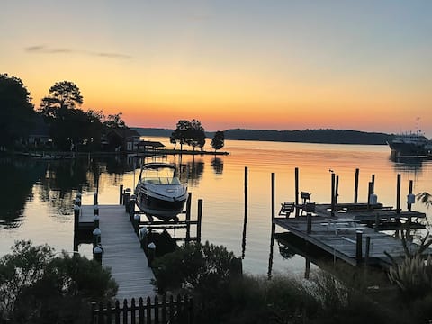 Waterfront New Piney Point A-Frame