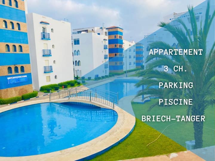 Briech I Residence secured I Piscine I Terrace Apartments for Rent in