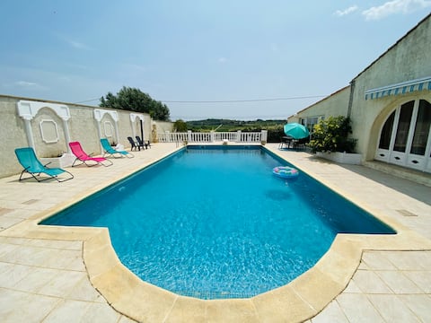 Magnifique appartement climatisé + piscine privée