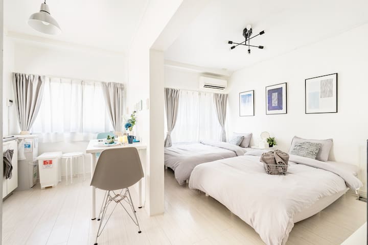 TOKYO/Shinjuku/7ppl/8 min from St/2 rooms for rent