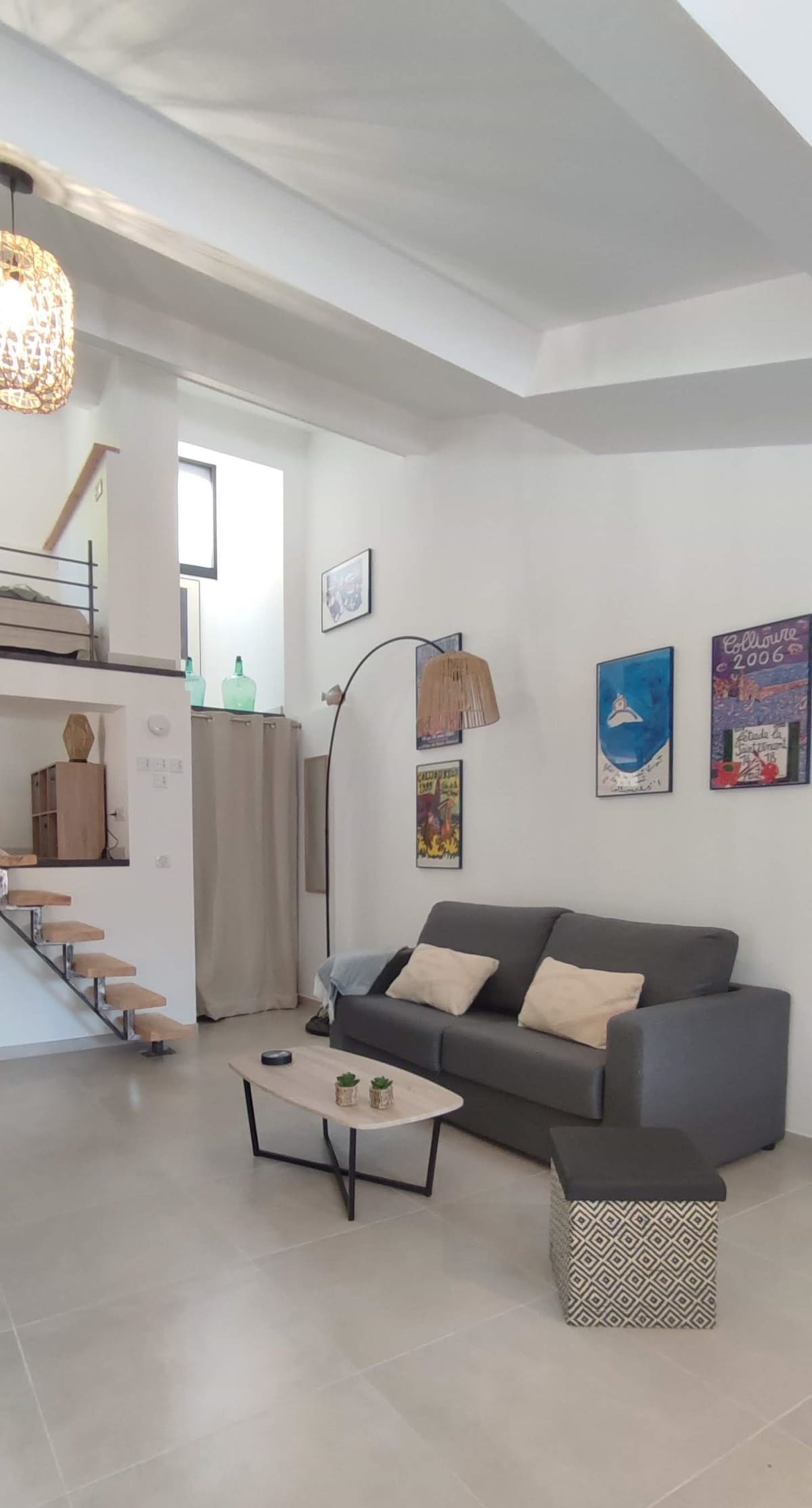 Top Airbnb: Appart cosy + jardin + parking
10min plage en Collioure