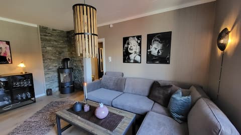 In the middle of Drammen - super central, free parking