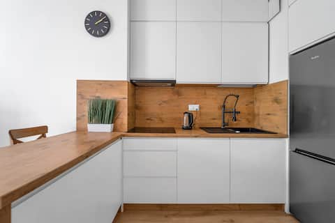 Successful Airbnb property: Wawer Studio - Terrace, Workspace by Rentujemy in Wawer