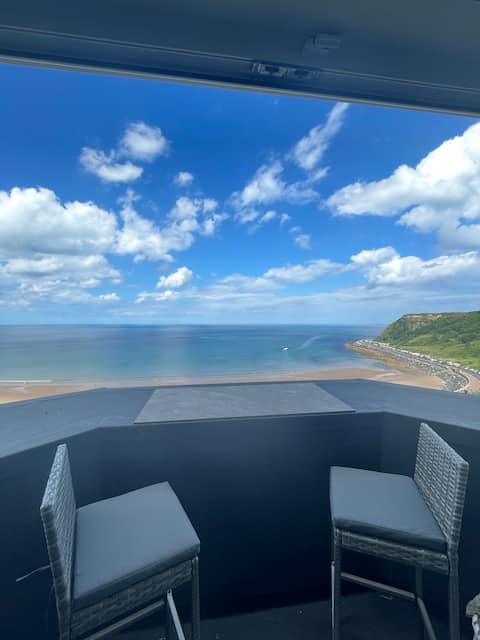 Popular Airbnb listing: Penthouse apartment with Balcony in Newby And Scalby