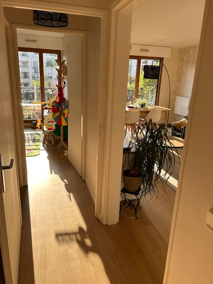 Grand Appartement Cosy Et Familial Avec Extérieur - Boulogne-Billancourt