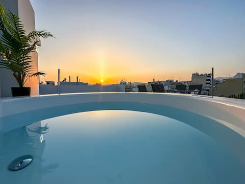 Top Airbnb: Modern Studio With Hot Tub (No Bubbles) ZIM109 5A in κατω πατησια Ii