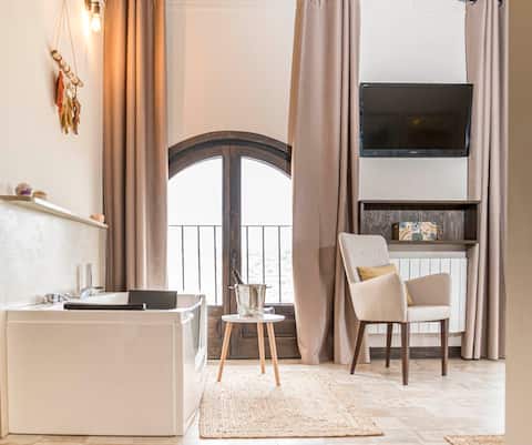 Stargazing suite in Alins country house