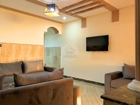 Family Cozy Apartment with Sea View - IZRI HOME