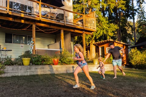 3BR Retreat w/ Hot Tub, Private Patio & BBQ