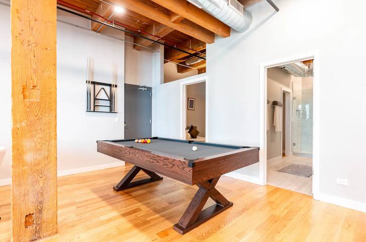 Steps to Nightlife • Pool Table + Deep Tub gallery image 5