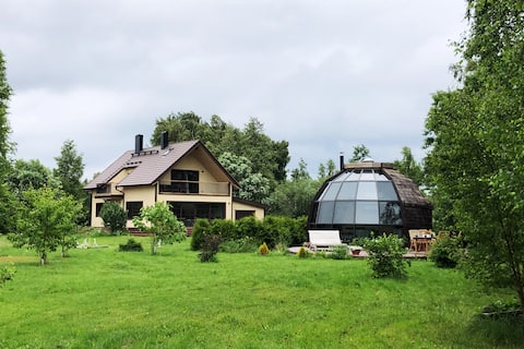Vacation complex near the sea