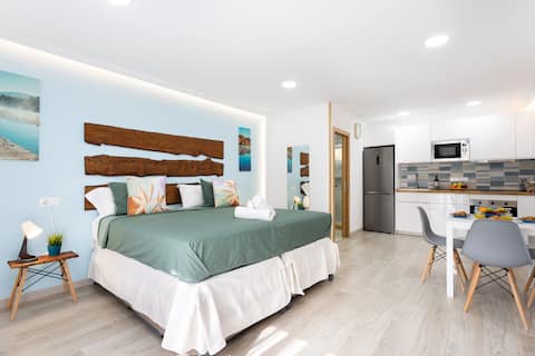 Anuncio de Airbnb popular: New Chafiras Loft 5 min from South Airport and beach en San Miguel De Abona