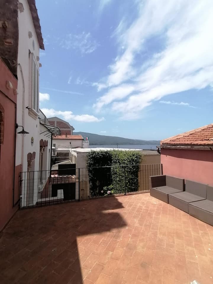 (Orbetello) House With Terrace On The Lagoon - Orbetello