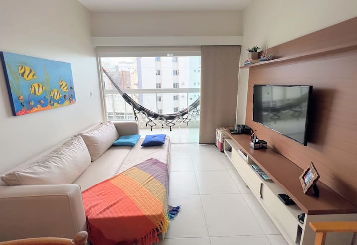 6x Sem Juros- Aconchegante Qt/sala Vista Mar [903] - Guarapari