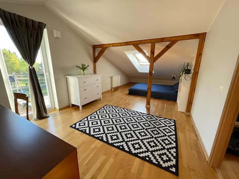 Spacious & cozy flat with sauna in Otepää center