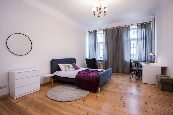 Spacious, comfy 4BR Riga center