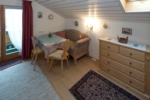 Top Airbnb: Apartment with private shower / toilet in Farchant