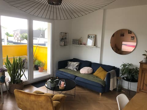 Popular Airbnb listing: Apartment near Rennes in Bruz