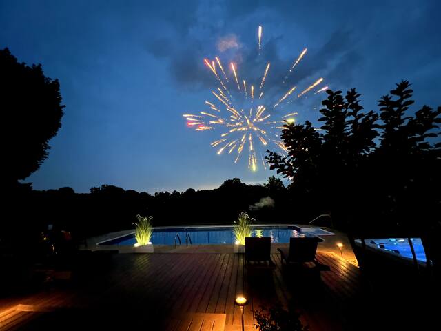 Pool W/ a View Hot Tub, Fire Pit, and More