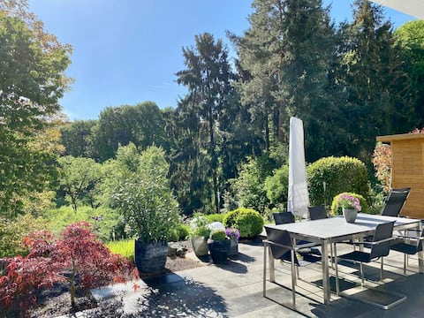 Garden View in the Siebengebirge