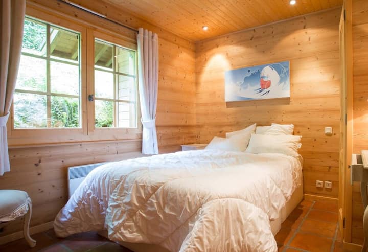 Downstairs bedroom with ensuite bathroom