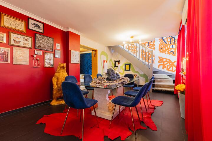 Free Parking-3BR-200m2 House-AC-1000m2 Garden gallery image 2