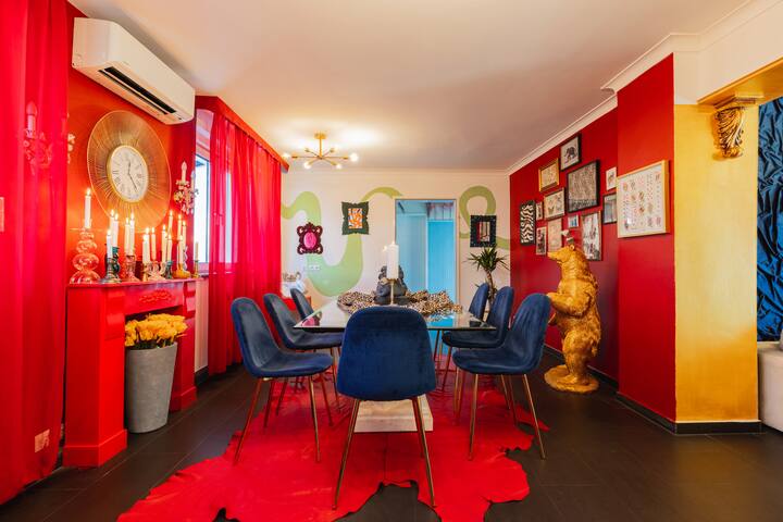 Free Parking-3BR-200m2 House-AC-1000m2 Garden gallery image 3