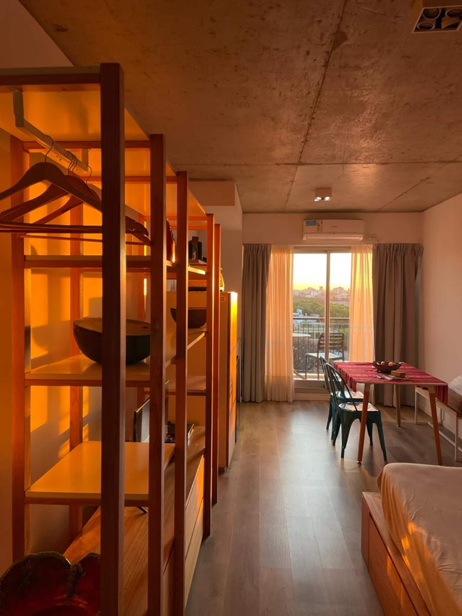 Beautiful and bright studio