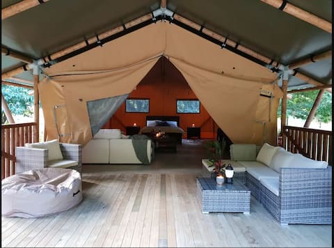 Popular Airbnb listing: Fantail Valley Glamping in Bay Of Plenty